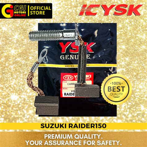 Ysk Carbon Brush For Suzuki Raider150 Lazada Ph