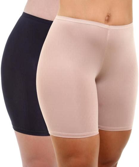 An Gua Shortinho Usar Vestido Segunda Pele Bermudinha Kit Preto E Nude Isa Bella