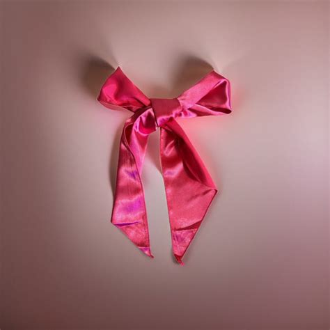 Silk Satin Hair Ribbon Hot Pink B24 Hair Accessories Cheeks Pakistan
