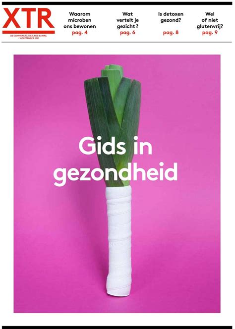 Gids In Gezondheid Commerci Le Bijlage Van Onvz Zorgverzekeraar