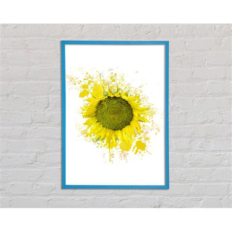 Sommerallee Sunflower Splash 2 Einzelner Bilderrahmen Kunstdrucke