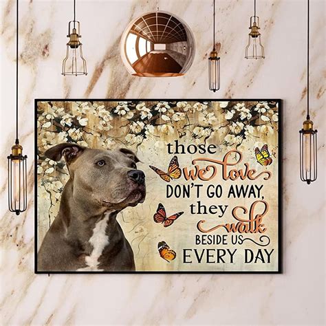 Jigsaw Puzzle Pitbull Those We Love Don Go Away Wooden Puzzles Puzzle