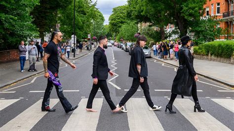 The Judgment Day Recreate Iconic Abbey Road Photo WWE