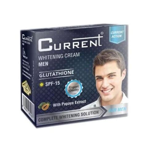 Current Whitening Cream Men Glutathione (30gm) – Aleena Cosmetics