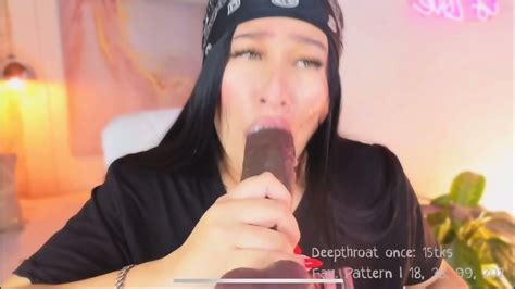 Latina Sucks Bbc Dildo