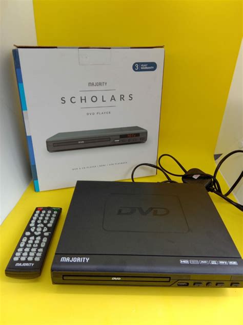 Majority Scholars Compact Dvd Player Hdmi Port Rca Audio Cable For Tv