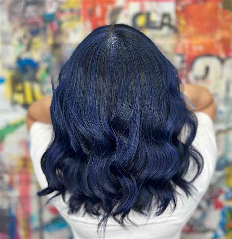 22 Most Amazing Blue Black Hair Color Looks Of 2024 Blue Black Hair