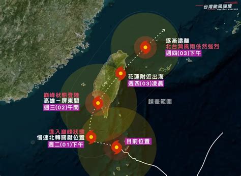 山陀兒颱風開啟「二次增強」！專家：挑戰強颱登陸 核心橫掃高雄 生活 Nownews今日新聞