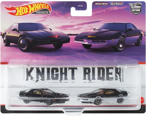 Hot Wheels Premium 2 Pack Knight Rider K I T T K A R R HLJ