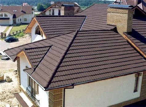 Heat Resistance Color Coated Zinc Roof Tiles Suitable For Hot Weather ...