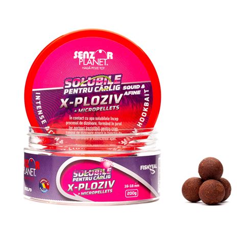 Boilies Carlig Senzor 200g 16 18mm Xploziv Zetfish Ro