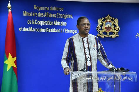 Sahara Marocain Le Burkina Faso Réitère Son Soutien à Lintégrité