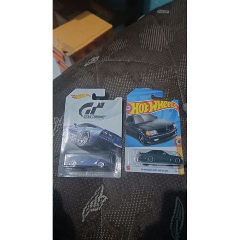 Jual Paket Hot Wheels Corvette Grand Turismo Dan Mecry 560 Sec Shopee Indonesia