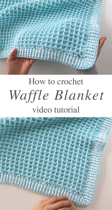 Crochet Pattern Waffle Blanket At Edward Baehr Blog