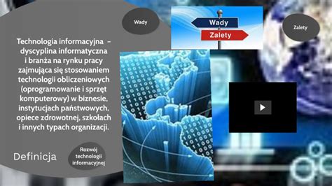 Zalety i wady postępującego rozwoju technologii informacyjnej by