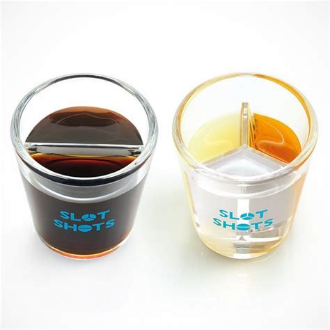 Slot Shots Divided Shot Glasses » Petagadget