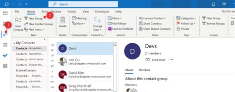 How To Create An Email Group In Outlook — Lazyadmin