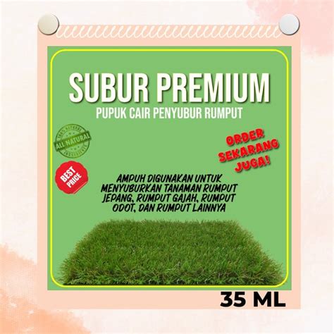 Jual Spray Pupuk Cair Penyubur Rumput Ml Murah Ampuh Produk Penyubur