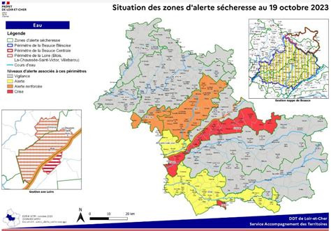 Sécheresse en Loir et Cher laxe Loire passe en alerte renforcée