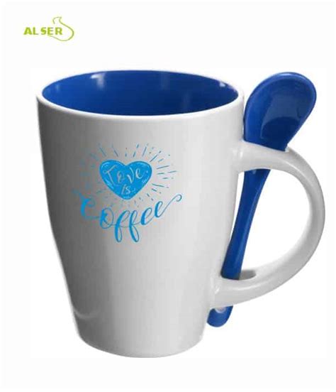 Taza Con Cuchara Personalizable