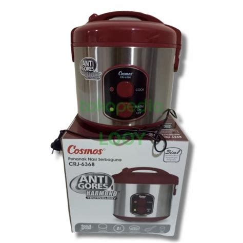 Jual Cosmos Rice Cooker Magic 2 Liter Crj 6368 Adjzplxxa6