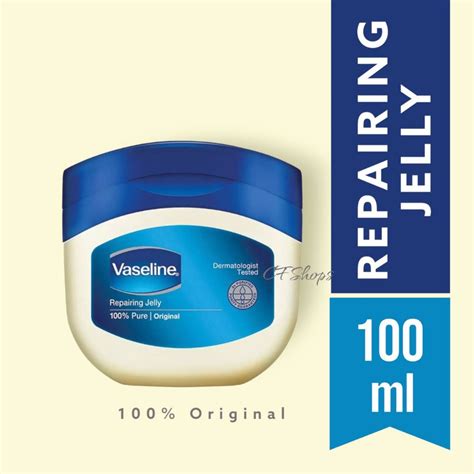 Jual Vaseline Repairing Petroleum Jelly Original Kulit Kering Pure