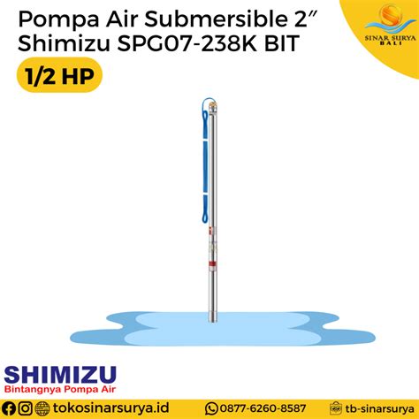 Shimizu Spg K Bit Pompa Air Submersible Toko Toss