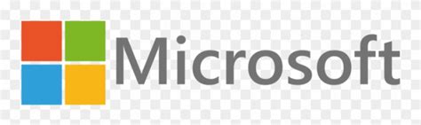 Microsoft Logo Transparent Background