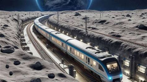 NASA pode construir ferrovia na Lua até 2030 Confira como vai funcionar