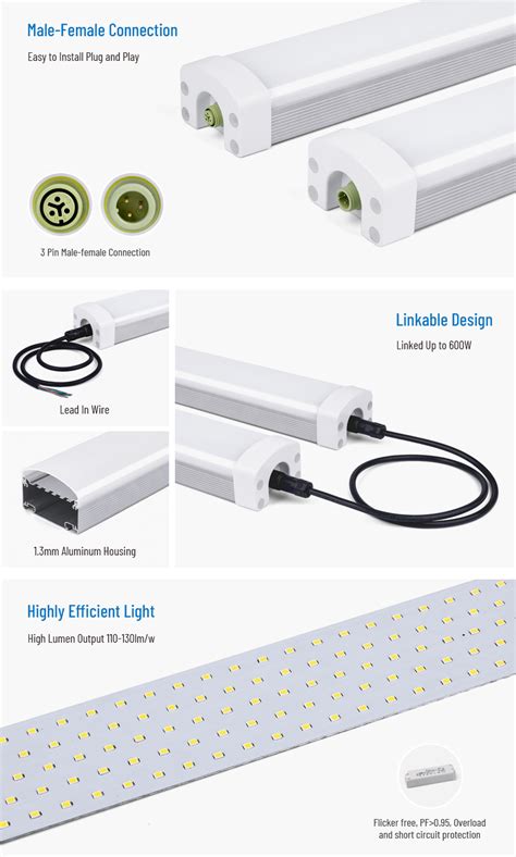 IP66 Water Proof Dust Proof IK10 Pressure Proof Fixture