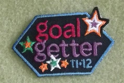 Girl Scout 100th Anniversary Cookie Sale Goal Getter Patch Girl Scout