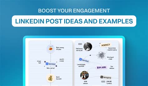 15 Linkedin Post Ideas And Examples To Boost Your Engagement • Grow