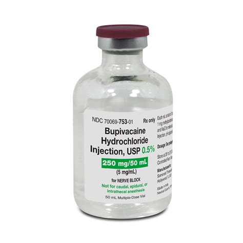 Bupivacaine Hydrochloride Injection Usp Somerset Pharma Llc