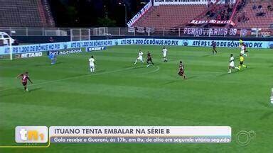 TEM Notícias 1ª Edição Sorocaba Jundiaí Ituano recebe Guarani neste