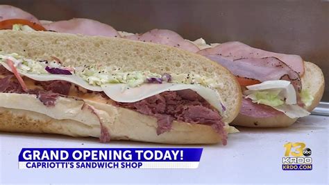 Capriottis Sandwich Shop Opens New Location In Colorado Springs Today