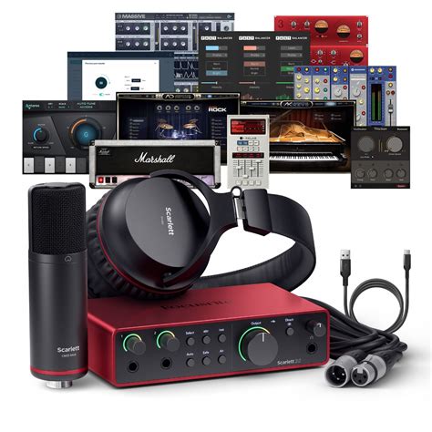 Focusrite Scarlett 2i2 Studio 4th Gen Zestaw Do Nagrywania Darmowy