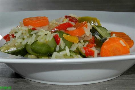 Recette de Riz pilaf aux légumes