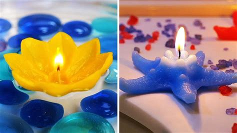 DIY Candle Making Ideas with Artistic Shapes and Designs