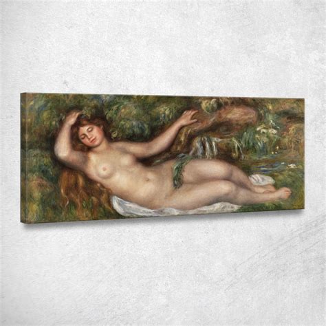 Reclining Nude Pierre Auguste Renoir Canvas Print