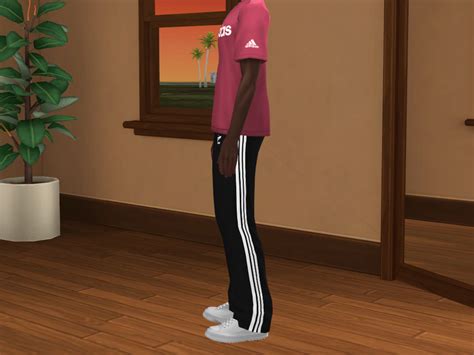 The Sims Resource - Adidas trousers for men