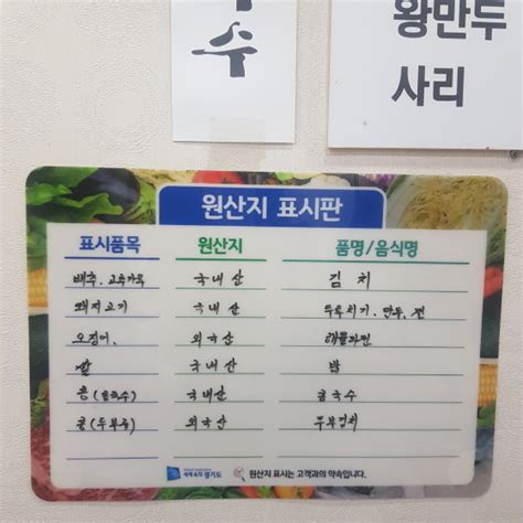 의왕시 추석명절 대비 농축수산물 원산지 표시제도 지도·점검 Nsp통신