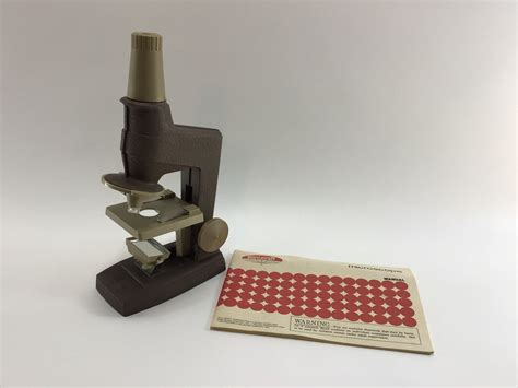 Skil Craft Microscope 1970s Vintage Learning Educational Beginner