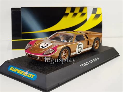 Slot Car Scalextric Superslot H2465 Ford Gt Mkii 5 1966 Le Mans £81 92