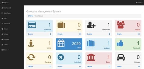 Advanced Gatepass Management System Using Php Mysql Campcodes