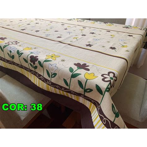 Toalha De Mesa Lugares Retangular Linh O Estampada X