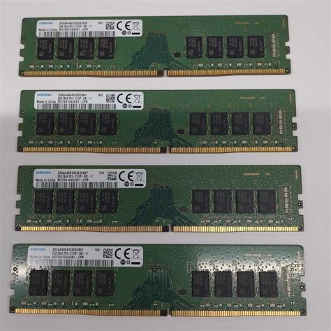 SAMSUNG 8GB 2Rx8 PC4-2133P-UB1-11 M378A1G43EB1-CPB デスクトップPC用 DDR4メモリ ...