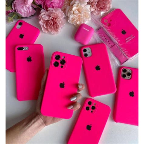 Case Capa Silicone Aveludada Fechada Iphone Pro Max Rosa Pink