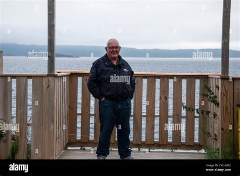Enjoying The Lookout In Dildo Newfoundland Labrador Canada Stock Photo Alamy