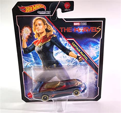 楽天市場ホットウィール マテル ミニカー ホットウイール HOT Wheels Character Cars Marvel The Marvels Captian Marvel ホット
