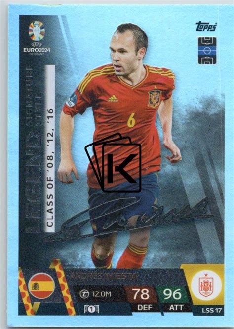 fotbalová karta Topps Match Attax EURO 2024 Legend Signature Style